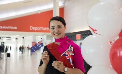 Qantas launches new Perth-London route 