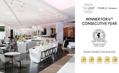 “THE LOFT” BY BRUSSELS AIRLINES AND LEXUS IS “EUROPE’S LEADING AIRLINE LOUNGE”