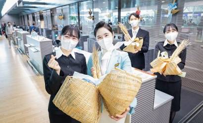 Korean Air celebrates the Year of the Black Rabbit with traditional decorations