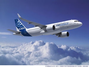 Airbus begins A320neo production