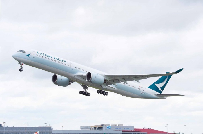 First Airbus A350-1000 joins Cathay Pacific fleet