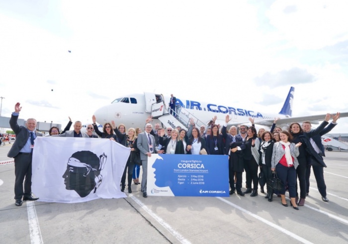 Air Corsica launches new services to Ajaccio and Bastia form Stansted