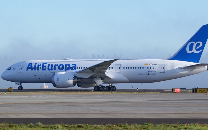 Air Europa welcomes first Boeing Dreamliner 787-9 to fleet