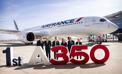 Air France welcomes first Airbus A350 to fleet