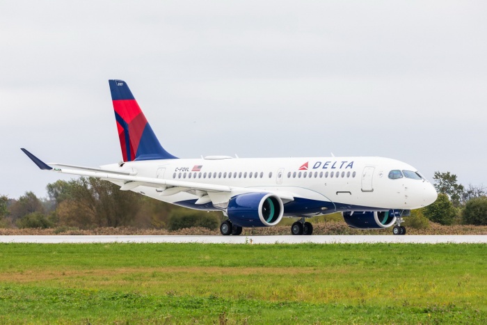 Delta Air Lines receives first A220 plane from Airbus