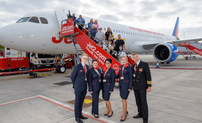 Jet2.com and Jet2holidays celebrate brand-new Airbus A321 neo aircraft coming into operation