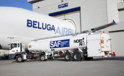 Airbus uses sustainable fuel to power Beluga for first time