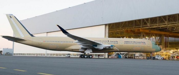 Airbus debuts ultra-long-range A350 XWB ahead of Singapore Airlines launch