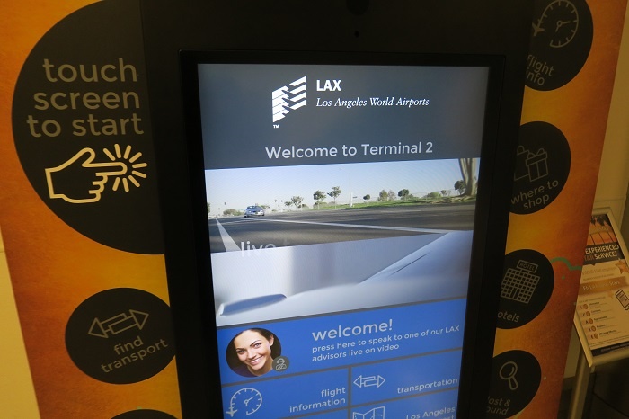 Los Angeles airport rolls out AskLAX kiosks