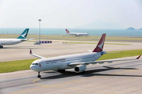 Cathay Dragon takes to the skies for first time