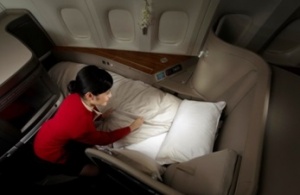First Class offering from Cathay Pacific