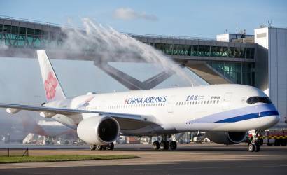China Airlines takes off from Gatwick for first time