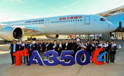 China Eastern welcomes first Airbus A350-900 to fleet