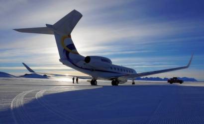 Deer Jet touches down in Antarctica for new charter service