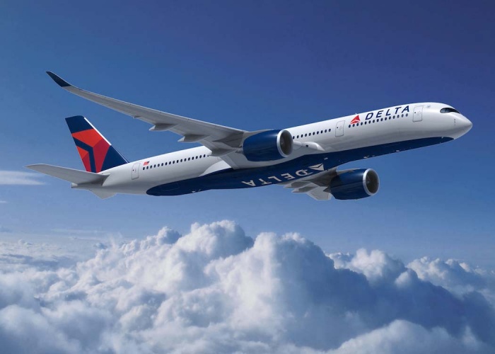 Delta Air Lines takes Airbus A350 to Amsterdam