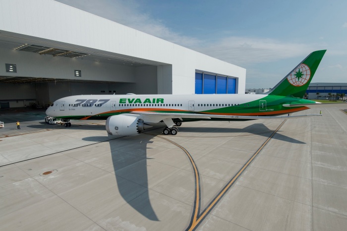 Eva Air welcomes delivery of first Boeing Dreamliner