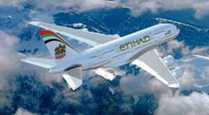 Etihad celebrates inaugural A380 flight