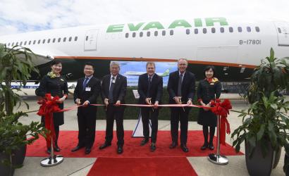 Eva Air takes delivery of first Boeing 787-10 Dreamliner