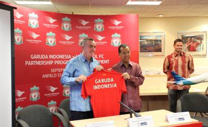 Garuda Indonesia links with Liverpool FC