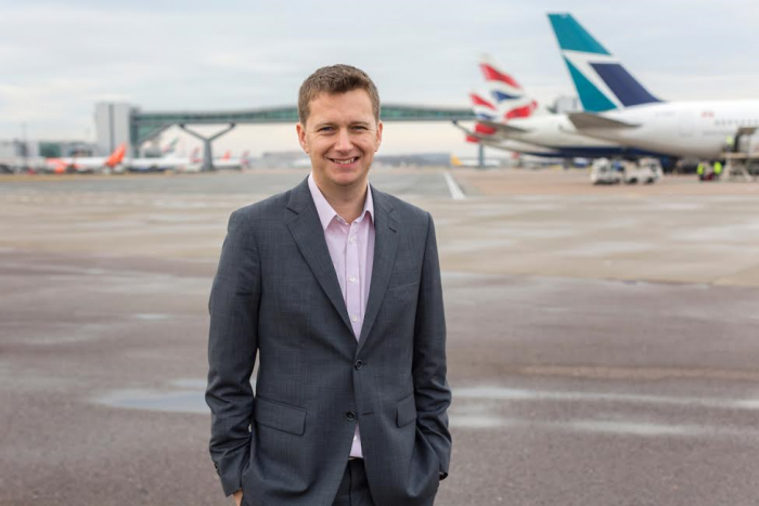 King takes up leadership role at Gatwick Airport