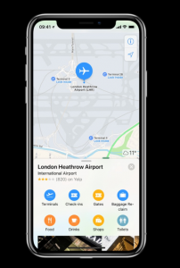 Heathrow brings terminals to Apple Maps