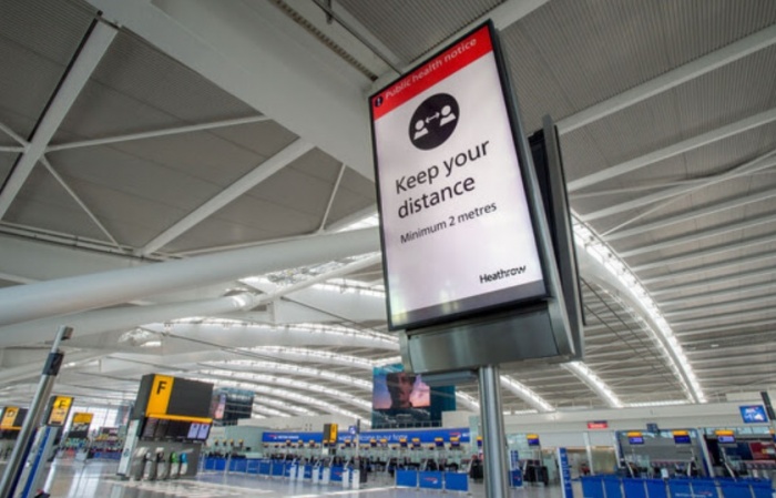 Heathrow again calls for testing regime as passenger numbers collapse