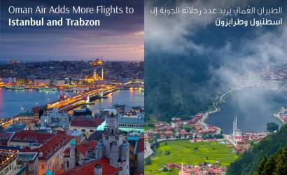 Oman Air adds more flights to Istanbul and Trabzon