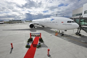 Garuda Indonesia receives first Boeing 777-300ER