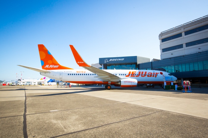 Jeju Air receives first Boeing Next-Generation 737-800 from Boeing
