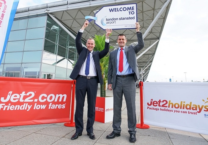 Jet2.com expands summer 2017 leisure operations at Stansted