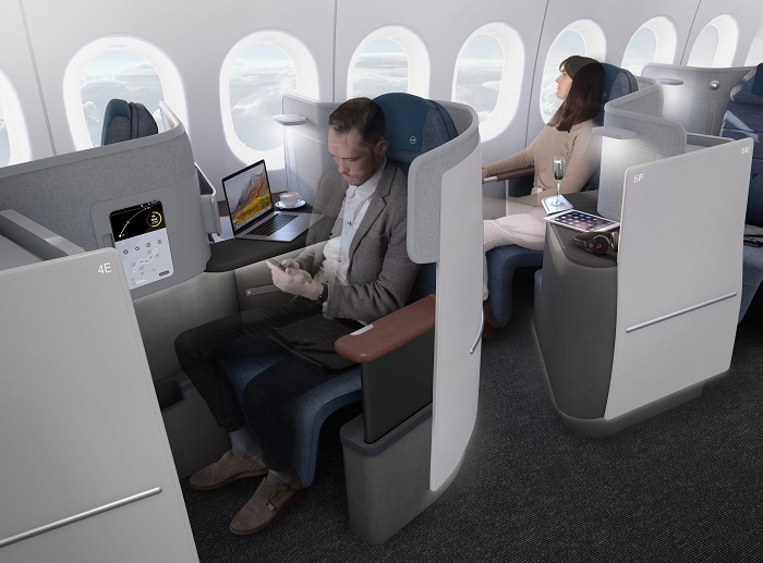 Lufthansa unveils new Boeing 777-9 Business Class product