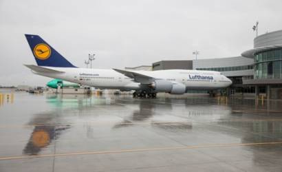 Boeing 747-8 celebrates delivery milestone with Lufthansa