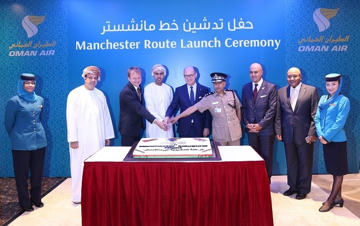 Oman Air celebrates launch of new Manchester connection