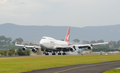 Qantas first Boeing 747-400 goes on permanent display in Australia