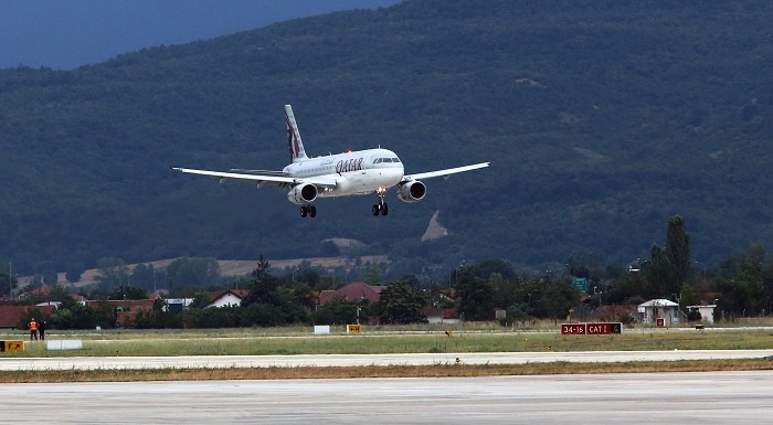 Qatar Airways takes off for Skopje, Macedonia
