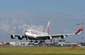 Qatar Airways launches A380 on London-Doha route