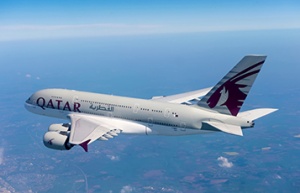 Qatar Airways brings A380 to Guangzhou