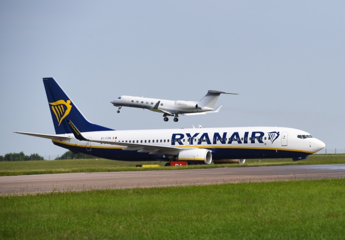Ryanair reveals boost to Stansted schedule for summer 2019