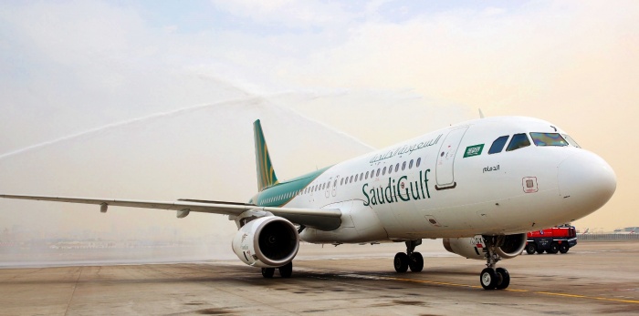 SaudiGulf Airlines lands at Dubai International
