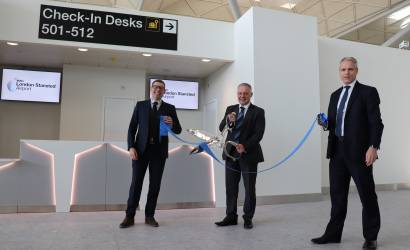 London Stansted Airport welcomes new check-in area as transformation continues