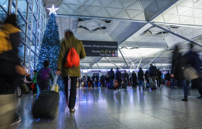 Stansted gears up for festive peak period