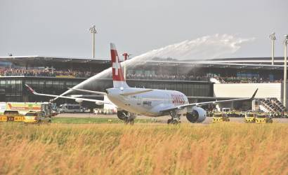 Swiss welcomes Bombardier C-Series to Zurich for first time