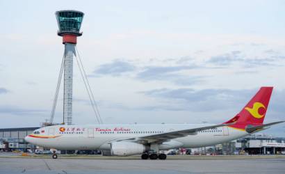 Heathrow prepares for Chongqing, China, take-off
