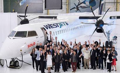 WestJet takes delivery of first Bombardier Q400 NextGen turboprop