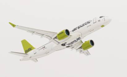 Bombardier CS300 roll-out drives passenger increases at airBaltic