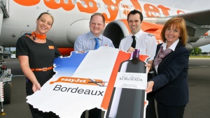 easyJet launches new routes to Bordeaux and Jersey