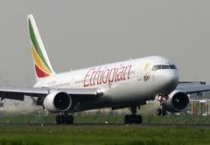 Ethiopian Airline flies Dreamliner into Shanghai