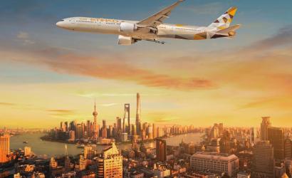 Etihad Airways adds flights to Shanghai as travel demand to and from China grows