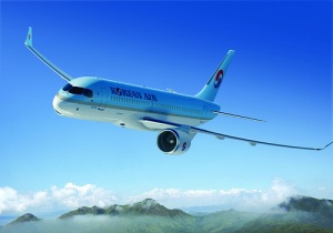 Korean Air showcases new Boeing Sky Interior