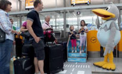 Lufthansa opens new family check-in counters